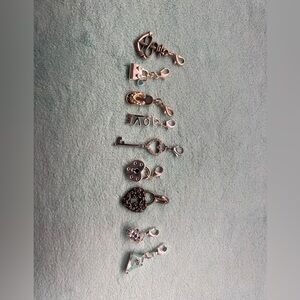 Silver Necklace or Bracelet Charms